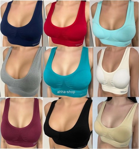 Sport tina seamless bustier - sport, bh